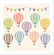 Balloons Art Print 95033415