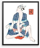 Edo expressions Framed Art Print 96640534