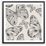Butterflies Framed Art Print 96953654