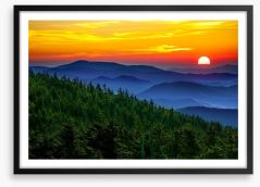 Smoky Mountains sunset