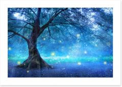 The fairy tree Art Print 98859599