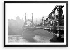 Liberty Bridge Framed Art Print 99209802