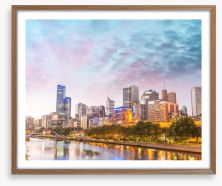 Melbourne Framed Art Print 99247832