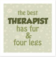 The best therapist Art Print AA00017