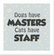 Cats and dogs Art Print AA00154