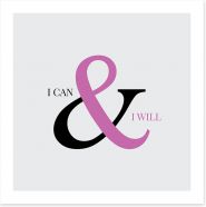 Can and will Art Print AA00175
