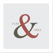 Can and will Art Print AA00178