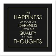 Quality of thought Art Print CM00046