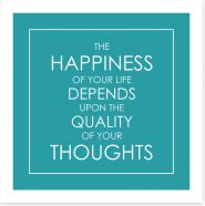 Quality of thought Art Print CM00047