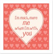 Me with you Art Print CM00130